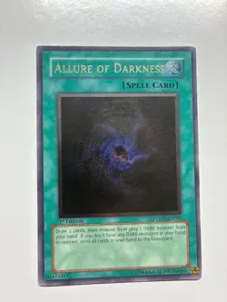 USA Seller Yugioh Allure of Darkness - PTDN-EN084 - Ultimate Rare 1st Ed VLP - Image 1