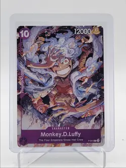 MONKEY D. LUFFY 2024 ONE PIECE PROMO EXCLUSIVE FA A P-041 Q4320 - Image 1
