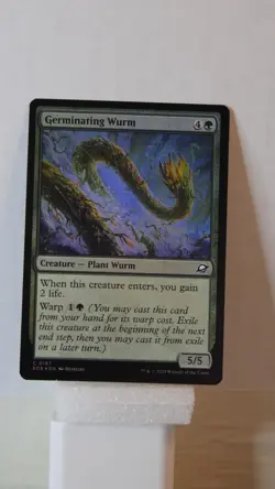 MTG EOE: GERMINATING WURM x4 (Creature) Edge of Eternities Foil Common 0187 - Image 1