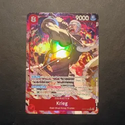 One Piece Card Game | Krieg OP15-008 SR ALT ART IN-HAND | OP15 | English | NM/M - Image 1