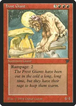 Frost Giant Legends LP MTG - Image 1