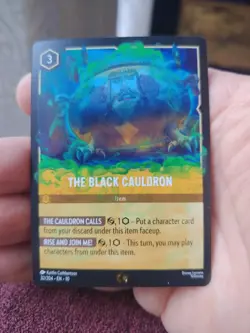 THE BLACK CAULDRON Legendary 32/204 Disney Lorcana Whispers in Well Non Foil - Image 1