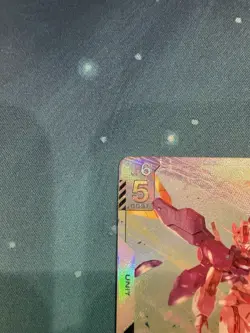 Gundam Aerial Rebuild GD01-067 LR+ FOIL Newtype Rising Gundam Card Game - Image 5