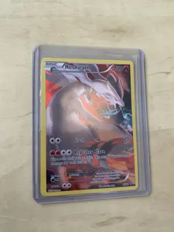 Pokemon Reshiram XY Promo Full Art Holo XY74 Basic Dragon 120 HP Card - Image 1