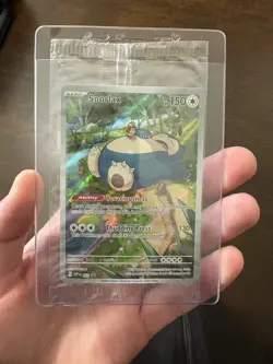 Pokemon TCG Snorlax 051 SV Scarlet & Violet 151 Promo Card Sealed - Image 3