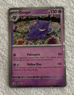 Gengar (Cosmos Holo) 094/165 Miscellaneous Cards & Products Holo NM - Image 1