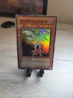 Yu-Gi-Oh Card - GX05-EN001 - NURSE REFICULE THE FALLEN ONE (super rare holo) - Image 1