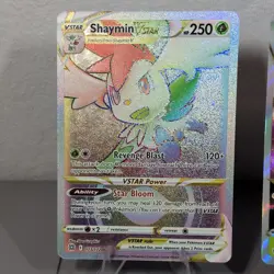 Shaymin VSTAR Pokemon TCG Holo Lot 2 Cards 014/172 173/172 F 2022 - Image 2