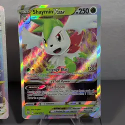 Shaymin VSTAR Pokemon TCG Holo Lot 2 Cards 014/172 173/172 F 2022 - Image 3