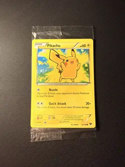Pokemon TCG Pikachu #42 2014 Lego Movie Sealed 2 Card Promo XY Mint Condition - Image 1