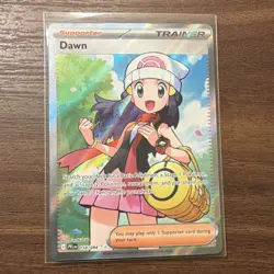 Pokemon TCG Dawn Trainer Supporter Full Art Ultra Rare Holo Card 118/094 - Image 1