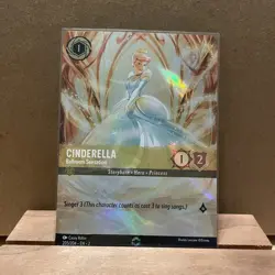 Enchanted Disney Lorcana Cinderella Ballroom Sensation Foil Card - Image 1