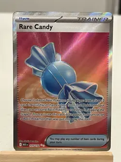 Pokemon Rare Candy Me01: Mega Evolution Ultra Rare Holo Card 175/132- Pack Fresh - Image 1