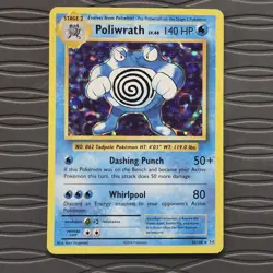Poliwrath - 25/108 - Pokemon Evolutions XY Holo Rare Pokemon Card NM - Image 1