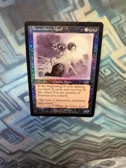 MTG Foil Graveborn Muse LP-/MP+ Legions - Image 3