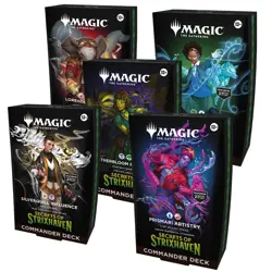 MTG Magic Secrets of Strixhaven Set of 5 Commander Decks SEALED SHIPS IMMEDIATEL - Image 1