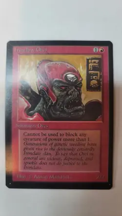 MTG Ironclaw Orcs Limited Edition - Beta Edition Regular - Image 1