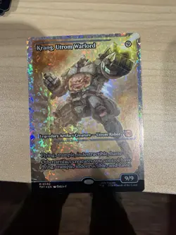 Krang, Utrom Warlord (Showcase) (Fracture Foil) Teenage Mutant Ninja Turtles NM - Image 1