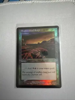 1x FOIL SHADOWBLOOD RIDGE x1 NM- Odyssey Original MtG Magic fast shipping - Image 1
