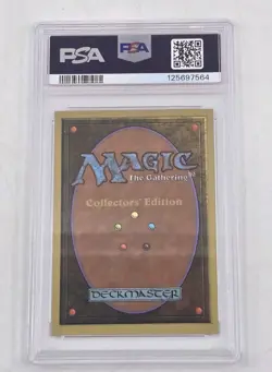 1993 MAGIC THE GATHERING COLLECTOR'S EDITION BLACK LOTUS NM PSA 7 - Image 2