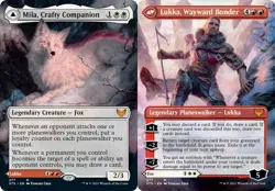 Mila, Crafty Companion // Lukka, Wayward Bonder - Borderless - Strixhaven: Schoo - Image 1
