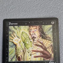 Magic The Gathering Duress Sorcery Urza’s Saga Common LP - Image 2