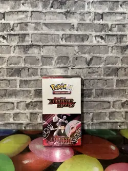 Pokemon TCG Destined Rivals Half Booster Box 18 Packs New (small split as seen) - Image 1