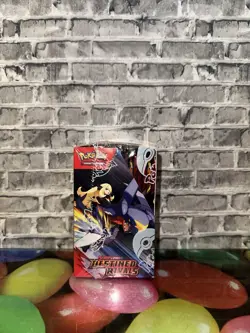 Pokemon TCG Destined Rivals Half Booster Box 18 Packs New (small split as seen) - Image 3