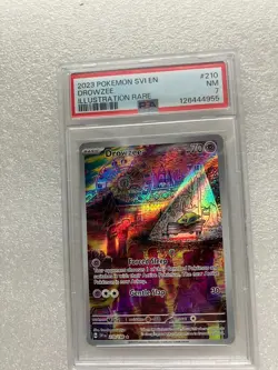 PSA 7 Drowzee #210 Pokemon Scarlet & Violet - Image 1