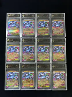 2025 Pokemon Japanese Mega Charizard X ex M2 013/080 RR RPA 10 Lot*12 LT97 - Image 1
