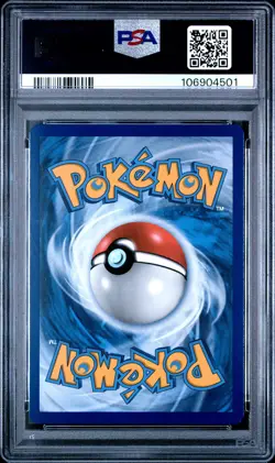 2018 POKEMON SUN & MOON LOST THUNDER COSMOS #8 MEGANIUM-HOLO PSA 7 - Image 2