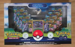 Pokemon GO Radiant Eevee Premium Collection Box New Sealed - Image 1