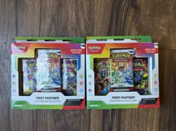 Pokemon TCG First Partner Illustration Collection (Series 1) Booster Pack Sealed - Image 1