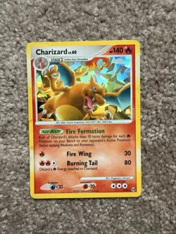 Pokemon Charizard Rare CRACKED ICE Card 1/99 140 HP English 2009 (1) - Image 1