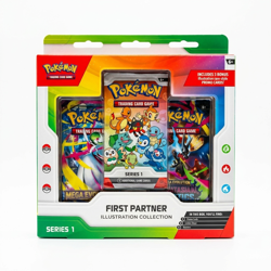 Pokemon TCG First Partner Illustration Collection Series 1 Box - Image 1