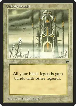 Unholy Citadel Legends LP MTG - Image 1