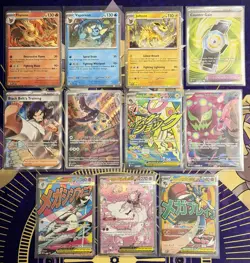 Pokemon Ascended Heroes 11 Card Lot - SIR Illustration Rares Full Arts + More!!! - Image 1