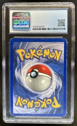 1999 Pokemon Unlimited Charizard Black Dot Error Rare Holo #4/102 CGC 5 - Image 2
