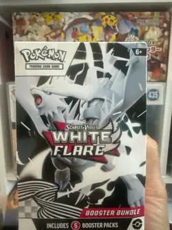Pokemon TCG Scarlet & Violet White Flare Booster Bundle Box NEW SEALED - Image 1