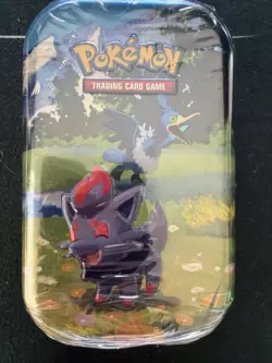 Pokemon Ascended Heroes Mini Tin Zorua & Cramorant Sealed - Image 1