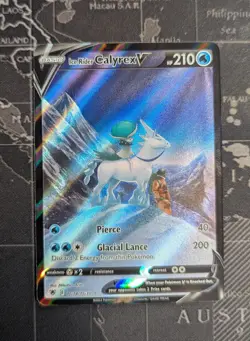 Pokemon Ice Rider Calyrex V TG14/TG30 Swsh10: Astral Radiance Trainer Gallery - Image 1
