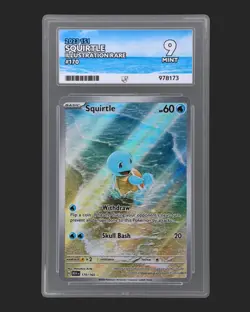 ACE 9 Squirtle 170/165 Illustration Rare 151 Set Pokemon - Image 1