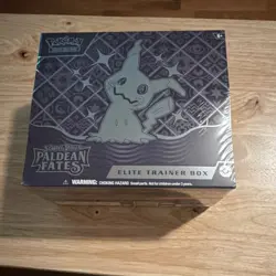 Pokemon Scarlet & Violet Paldean Fates Elite Trainer Box ETB - Image 1