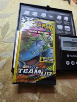 🔥💎 HEAVY Pokemon Team Up Booster Pack 7.84g ⚡ POSSIBLE HOLO 🔥 SEALED 💎🔥 - Image 4