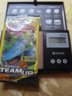 🔥💎 HEAVY Pokemon Team Up Booster Pack 7.84g ⚡ POSSIBLE HOLO 🔥 SEALED 💎🔥 - Image 5