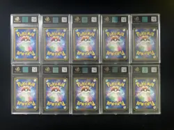 2025 Pokemon TCG JPN M2a 044/193 RR Pikachu Ex RPA Pristine 10 Lot*10 #8 PC46 - Image 2