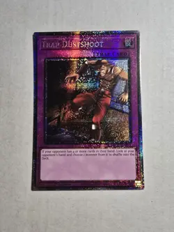 YUGIOH RA05-EN077 Trap Dustshoot Starlight Rare 1st Edition NM - Image 1