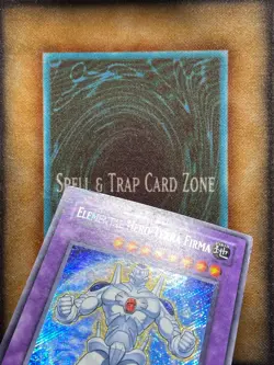 Yugioh Elemental Hero Terra Firma PP02-EN009 Secret Rare MP - Image 3