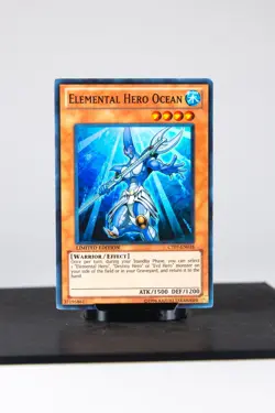 Yugioh! Elemental HERO Ocean CT07-EN018 Super Rare LP - Image 1