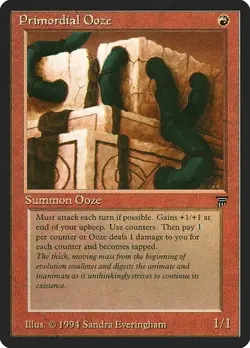 Primordial Ooze Legends LP MTG - Image 1